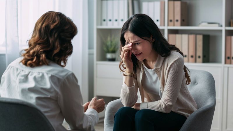 Плачу, не могу остановиться - что делать?